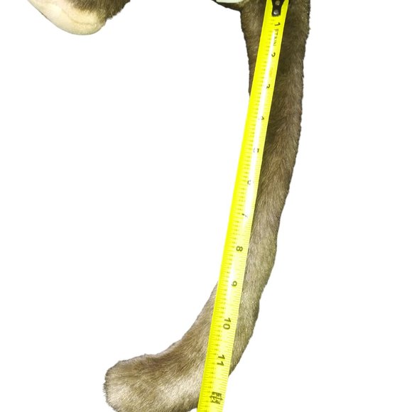 VTG Fluffy Friends Realistic Brown Stuffed Monkey Chimp Plush Creations Inc NOS - Picture 10 of 11